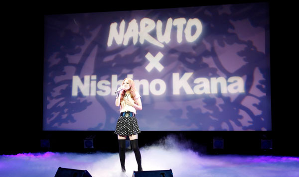 西野カナ、「劇場版NARUTO-ナルト-」主題歌の新曲を初披露！！