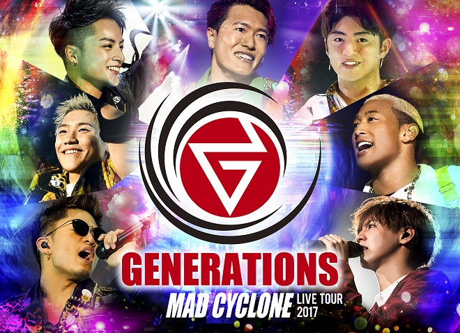 GENERATIONS 2枚目のLIVE DVD & Blu-ray Disc オリコン週間ランキング